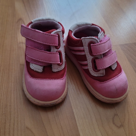 Perfection by Jumping Jacks Girls 5M Walking Toddler Shoes Pink Sneakers Boot - Picture 2 of 12